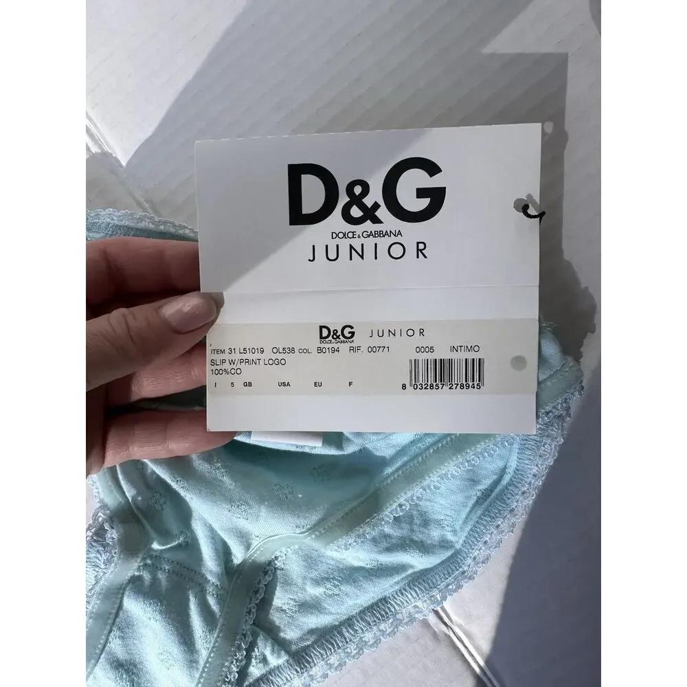 Dolce& Gabbana set of girl’s briefs size 5 and top size 4